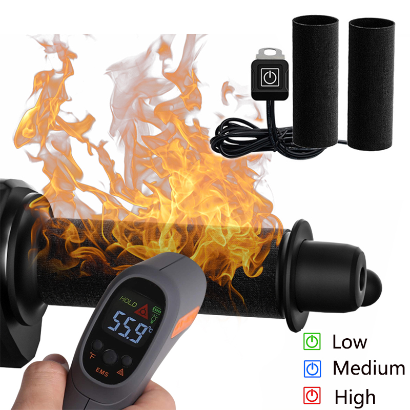 Handlebar Grip Heated - Ручки с подогревом для мотоцикла, 12