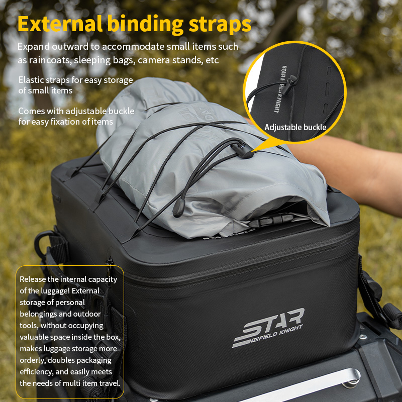 SFK Универсальная 13L черная м – обзор и цена Motorcycle Gear Organizer