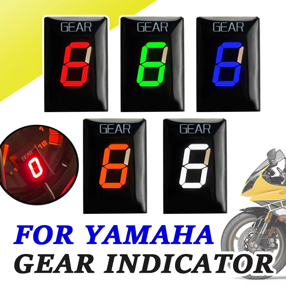 Для YAMAHA YZF-R1 YZFR1 YZF-R6 – обзор и цена Motorcycle Gear Indicator