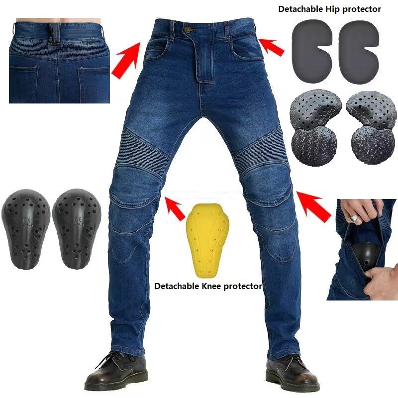 Мужские джинсы с вышивкой, мот – обзор и цена Motorcycle Gear Testing