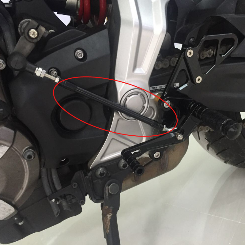 Черные мотоциклетные подножки  – обзор и цена Motorcycle Gear Linkage Rod